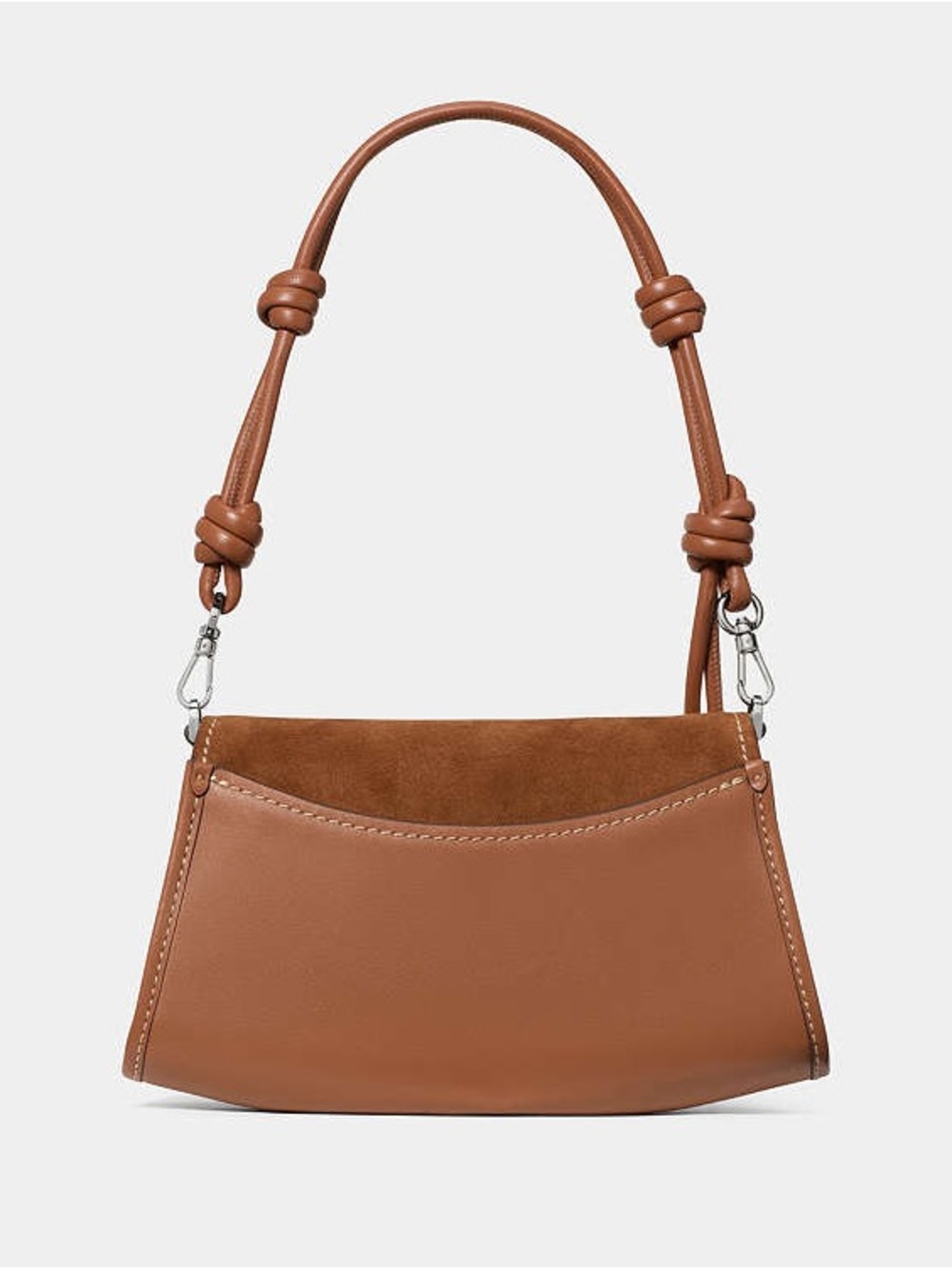 Kate Spade Ali Suede Shoulder Bag Warm Gingerbread - Picture 4 of 5